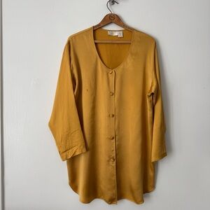 Vintage 90s Victoria's Secret Silk Shirt